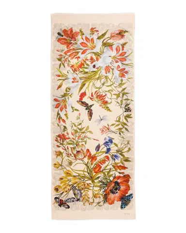 Etro Bohemian Print Cotton & Silk Scarf | Thumbnail 1