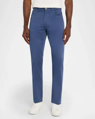 Stefano Ricci Men's Slim Cotton-Stretch Five-Pocket Pants | Thumbnail 4 Stefano Ricci Men's Slim Cotton-Stretch Five-Pocket Pants | Thumbnail 4
