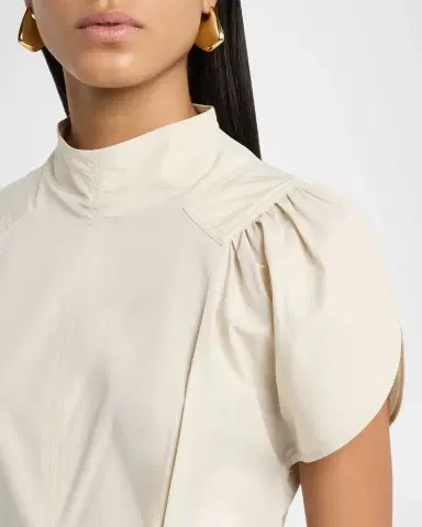 3.1 Phillip Lim A-Line Tulip-Sleeve Midi Dress | Thumbnail 5
