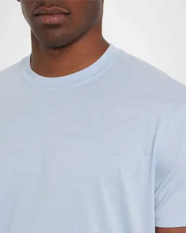Tom Ford Men's Lyocell-Cotton Crewneck T-Shirt | Thumbnail 5