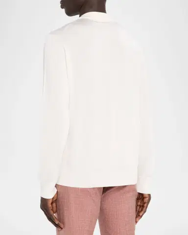 Stefano Ricci Men's Silk Knit Mock-Neck Sweater | Thumbnail 3