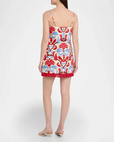 Cara Cara Valencia Printed Mini Dress | Thumbnail 3 Cara Cara Valencia Printed Mini Dress | Thumbnail 3