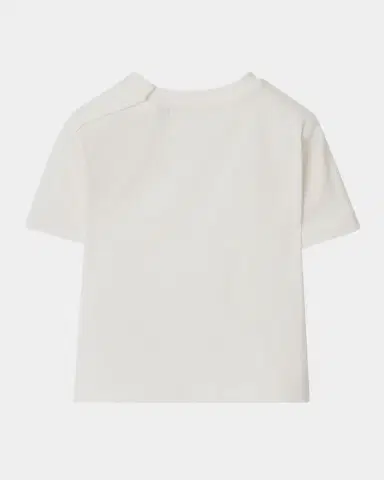 Burberry Girl's Surfer Bear Cotton T-Shirt, Size 6M-3 | Thumbnail 2