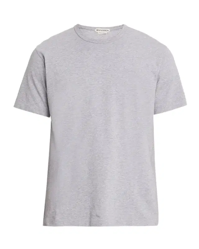 Men 's Embroidered-Anchor Cotton Crewneck T-Shirt