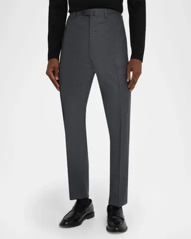 Cesare Attolini Men's Wool Slim-Fit Trousers | Thumbnail 4 Cesare Attolini Men's Wool Slim-Fit Trousers | Thumbnail 4