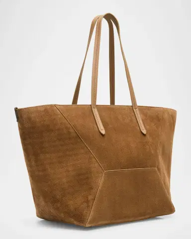 Brunello Cucinelli BC Duo Suede Medium Bag | Thumbnail 3