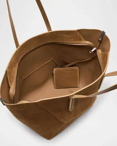 Brunello Cucinelli BC Duo Suede Medium Bag | Thumbnail 4
