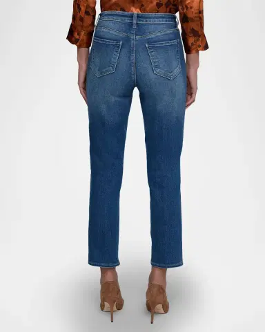 L 'AGENCE Celestia Straight Cropped Jeans | Thumbnail 3