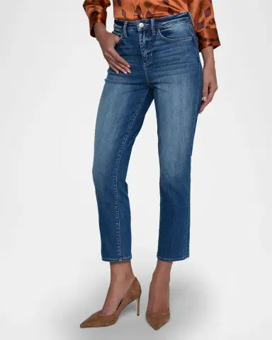 L 'AGENCE Celestia Straight Cropped Jeans | Thumbnail 4