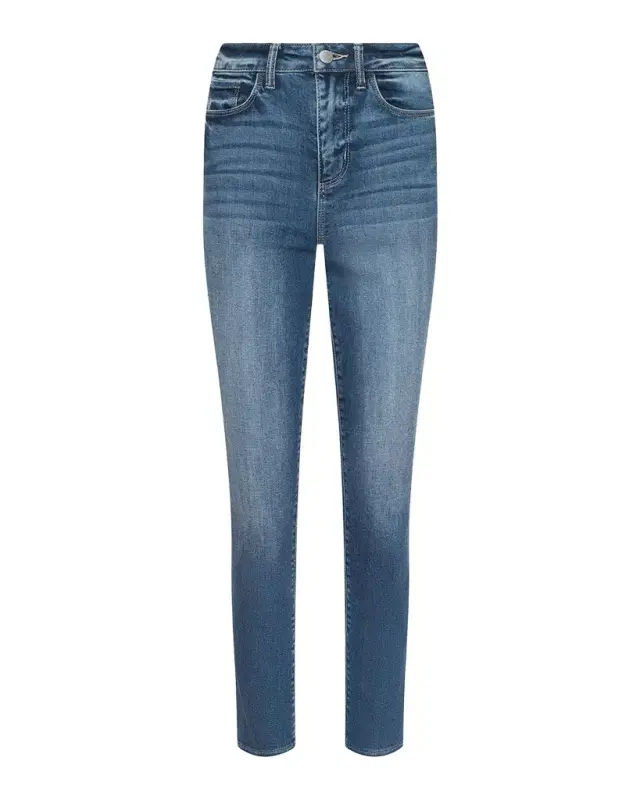 L 'AGENCE Celestia Straight Cropped Jeans