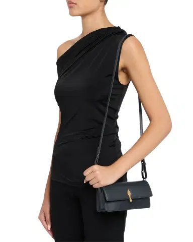 Christian Louboutin Bettina Mini Shoulder Bag in Leather | Thumbnail 1 Christian Louboutin Bettina Mini Shoulder Bag in Leather | Thumbnail 1