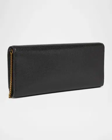 Saint Laurent Kate YSL Pebbled Leather Clutch Bag | Thumbnail 2 Saint Laurent Kate YSL Pebbled Leather Clutch Bag | Thumbnail 2