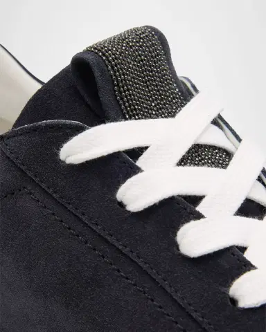 Brunello Cucinelli Monili Suede Low-Top Sneakers | Thumbnail 5 Brunello Cucinelli Monili Suede Low-Top Sneakers | Thumbnail 5