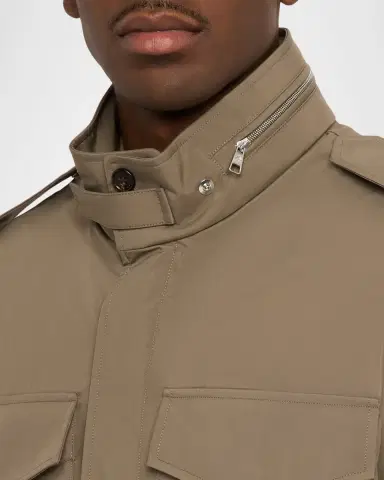 dunhill Men's Lightweight Technical Field Jacket | Thumbnail 5 dunhill Men's Lightweight Technical Field Jacket | Thumbnail 5