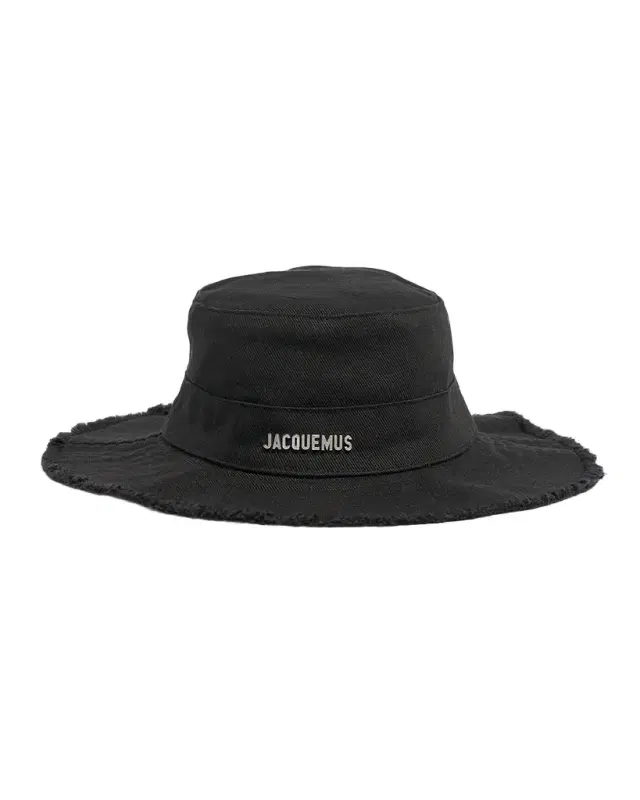 Men 's The Artichaut Cotton Silver-Logo Bucket Hat