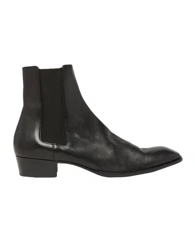 Saint Laurent Men's Stanton Leather Chelsea Boots | Thumbnail 1