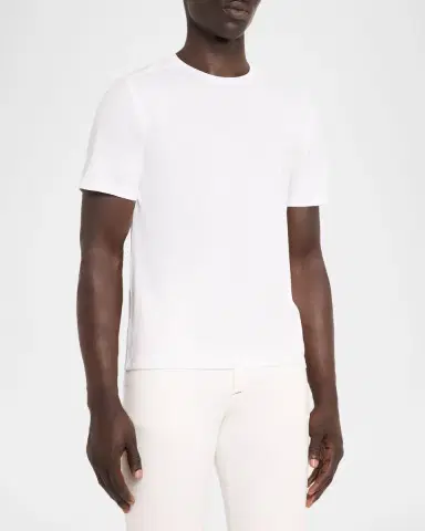 Stefano Ricci Men's Tonal Logo Crewneck T-Shirt | Thumbnail 4
