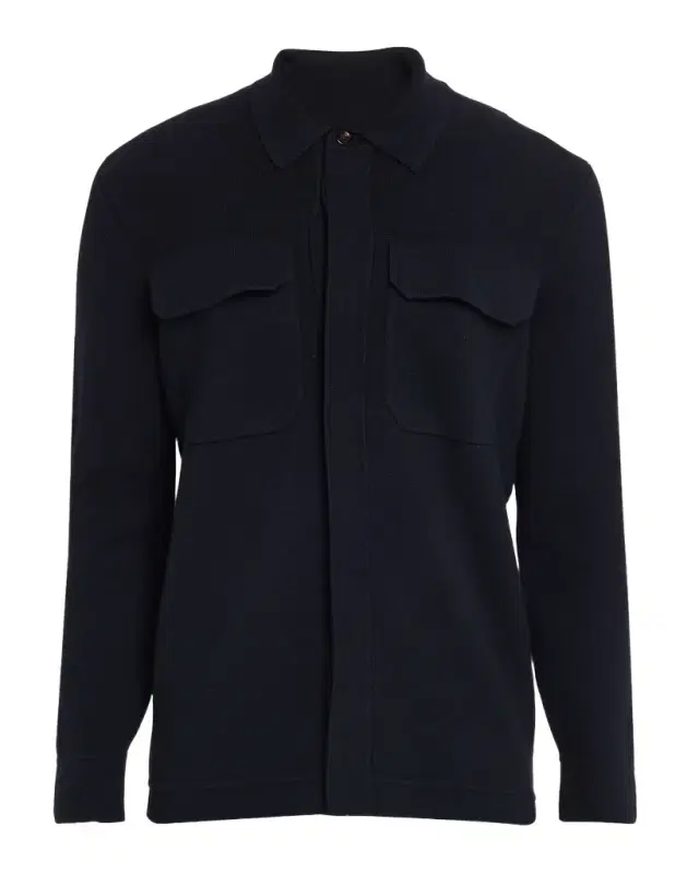 Men 's Athluxury Cotton and Cashmere Shirt Jacket