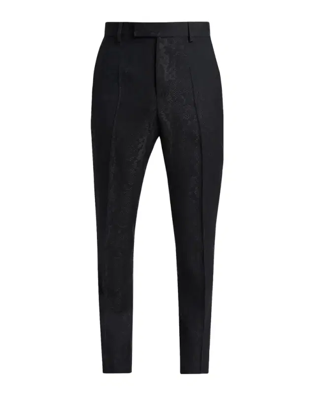 Men 's Python Jacquard Formal Pants