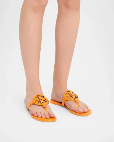 Tory Burch Miller Patent Leather Sandals | Thumbnail 2 Tory Burch Miller Patent Leather Sandals | Thumbnail 2