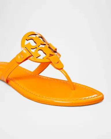 Tory Burch Miller Patent Leather Sandals | Thumbnail 4 Tory Burch Miller Patent Leather Sandals | Thumbnail 4