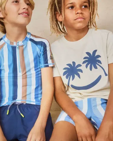 Molo Boy's Rame Printed Short-Sleeve T-Shirt | Thumbnail 4