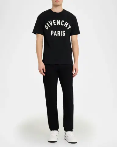 Givenchy Men's Logo Crewneck T-Shirt | Thumbnail 2 Givenchy Men's Logo Crewneck T-Shirt | Thumbnail 2