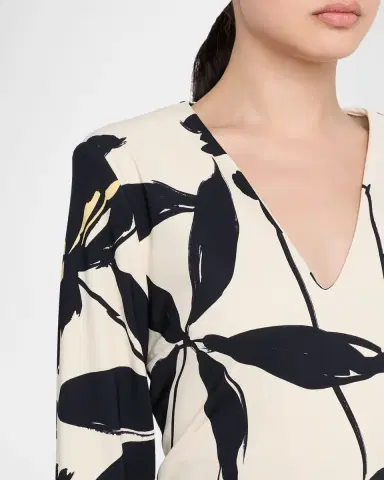Chiara Boni La Petite Robe Tsuya Floral-Print Column Gown | Thumbnail 5 Chiara Boni La Petite Robe Tsuya Floral-Print Column Gown | Thumbnail 5