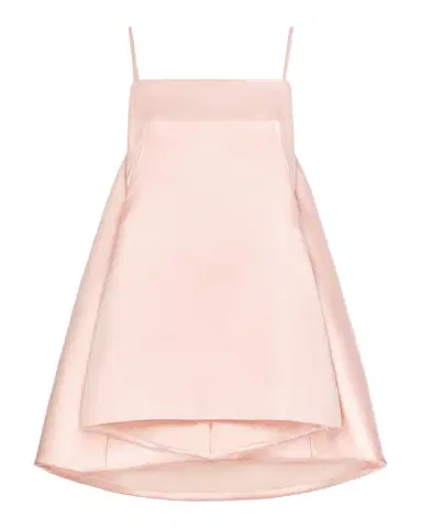 Givenchy Sliced Cape Satin Mini Dress | Thumbnail 1