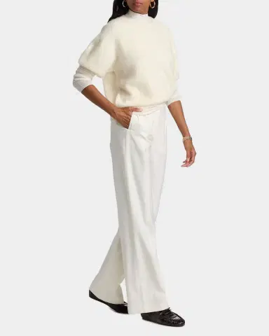 Lisa Yang Juniper Short-Sleeve Cashmere Sweater | Thumbnail 2