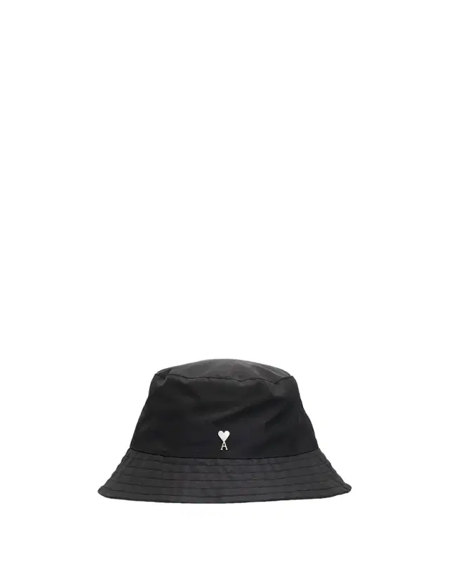 AMI PARIS Men's Ami de Coeur Nylon Bucket Hat