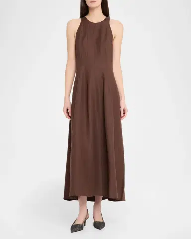Brunello Cucinelli 55mm Monili Suede-Trimmed Slingback Pumps | Thumbnail 3 Brunello Cucinelli 55mm Monili Suede-Trimmed Slingback Pumps | Thumbnail 3