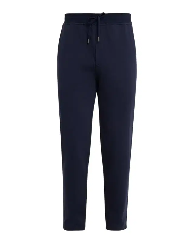 Brunello Cucinelli Men 's Cotton Tapered Drawstring Trousers