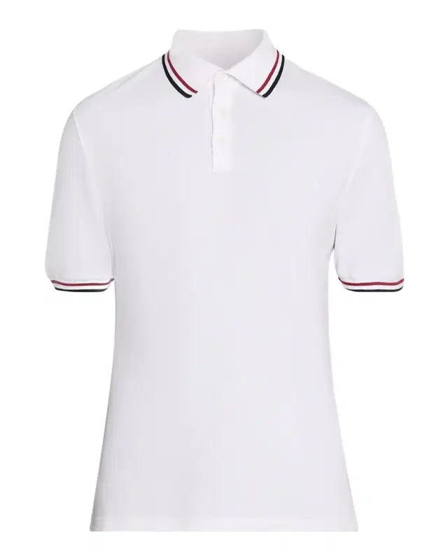 Brunello Cucinelli Men 's Striped Cotton Polo Shirt