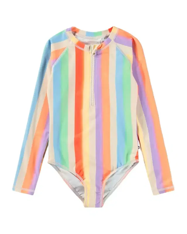 Molo Girl 's Necky One-Piece Swimsuit