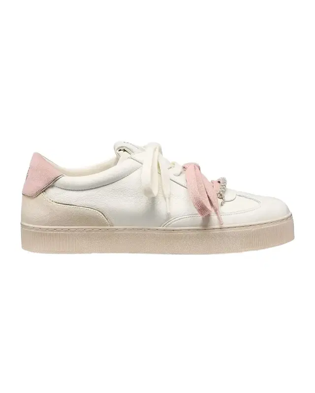 Colton Embellished Leather Sneakers
