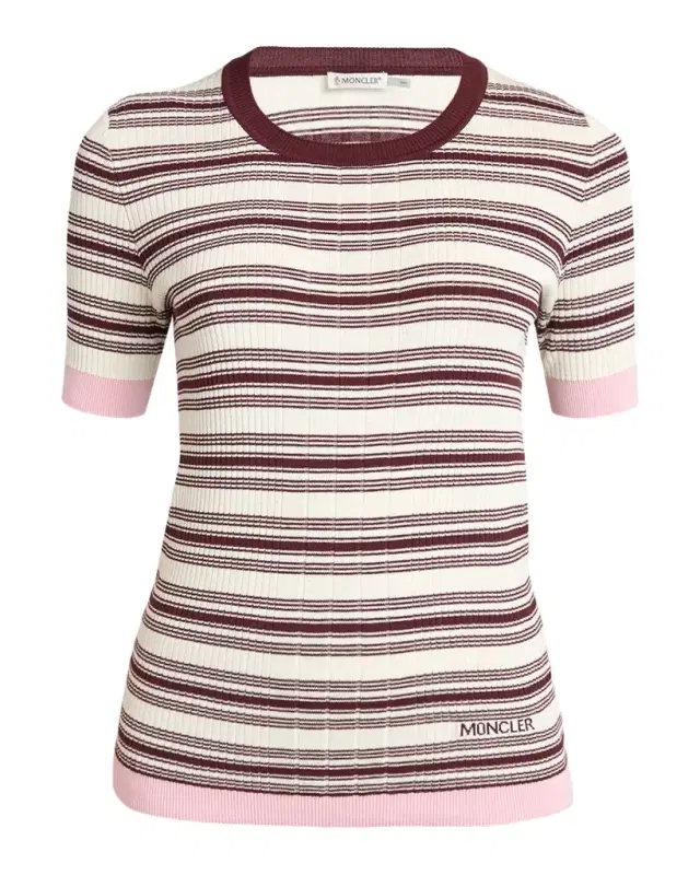 Stripe Short-Sleeve Top