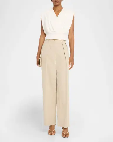 3.1 Phillip Lim Draped Sleeveless French Terry Top | Thumbnail 2 3.1 Phillip Lim Draped Sleeveless French Terry Top | Thumbnail 2