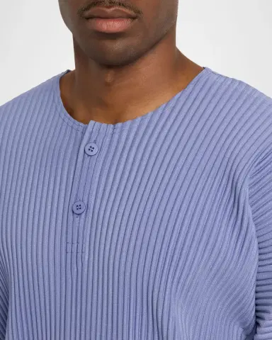 Homme Plissé Issey Miyake Men 's Monthly Colors Pleated Long-Sleeve Shirt | Thumbnail 5 Homme Plissé Issey Miyake Men 's Monthly Colors Pleated Long-Sleeve Shirt | Thumbnail 5