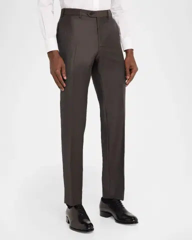 Brioni Men's Wool and Cashmere Sharkskin Two-Piece Suit | Thumbnail 4 Brioni Men's Wool and Cashmere Sharkskin Two-Piece Suit | Thumbnail 4