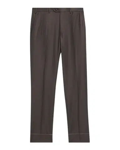 Brioni Men's Wool and Cashmere Sharkskin Two-Piece Suit | Thumbnail 1 Brioni Men's Wool and Cashmere Sharkskin Two-Piece Suit | Thumbnail 1