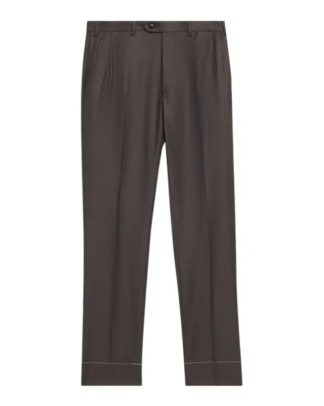 Men 's Wool and Cashmere Sharkskin Two-Piece Suit