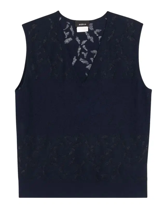 Whitecaps Knit V-Neck Vest