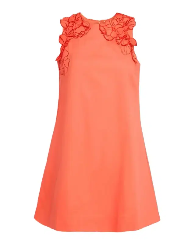 Mestiza New York Juniper Floral Applique Mini Shift Dress