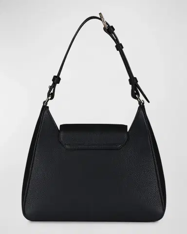 Strathberry Multrees Flap Leather Hobo Bag | Thumbnail 4