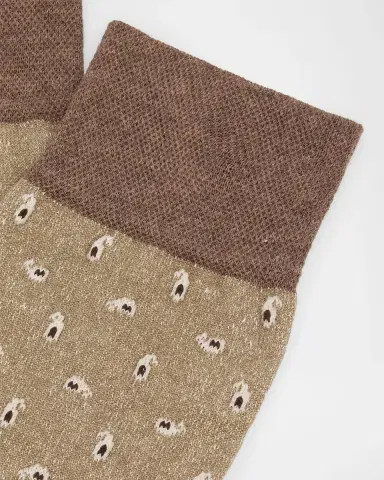Marcoliani Men 's Paisley-Print Crew Socks | Thumbnail 2
