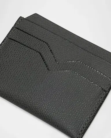 Valextra Calf Leather Card Holder | Thumbnail 3