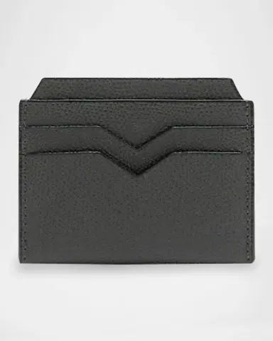 Valextra Calf Leather Card Holder | Thumbnail 4