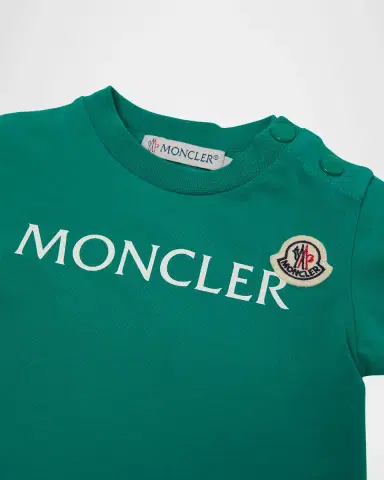 Moncler Boy's Logo Short-Sleeved T-Shirt | Thumbnail 3