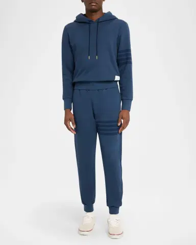 Thom Browne Men's 4-Bar Cotton Sweatpants | Thumbnail 2